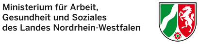 Logo Ministerium für Arbeit, Gesundheit und Soziales des Landes Nordrhein-Westfalen