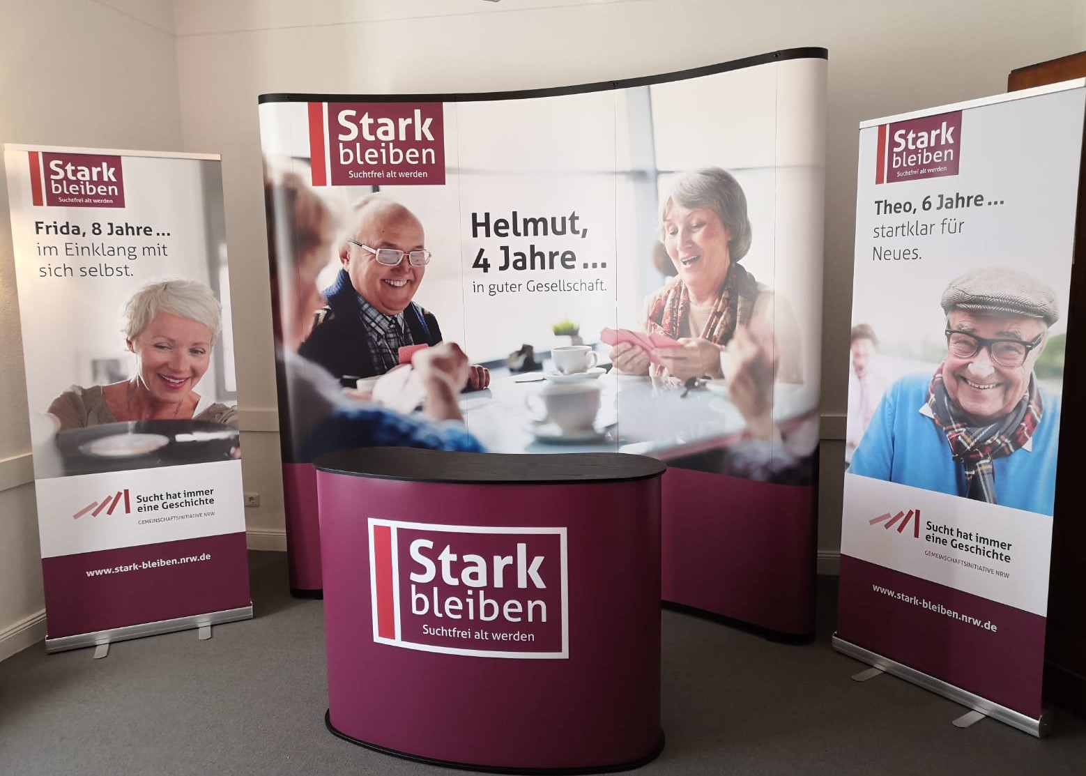 Aktionsstand 'Stark bleiben' Aktionsstand 'Stark bleiben'