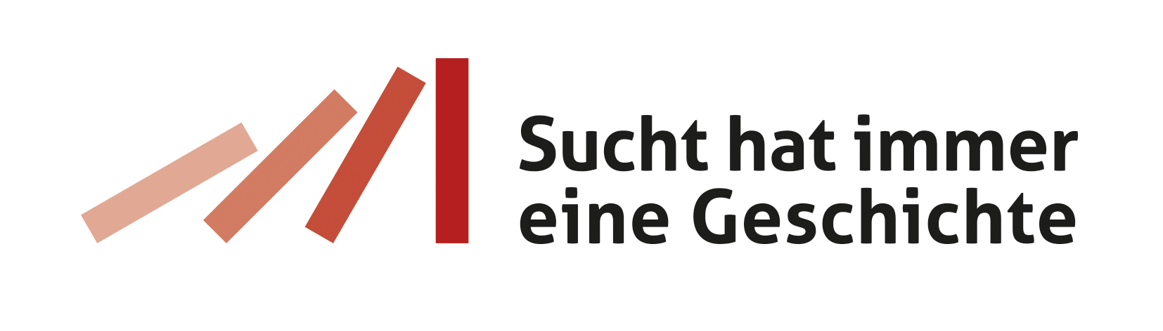 Logo Sucht hat immer eine Geschichte