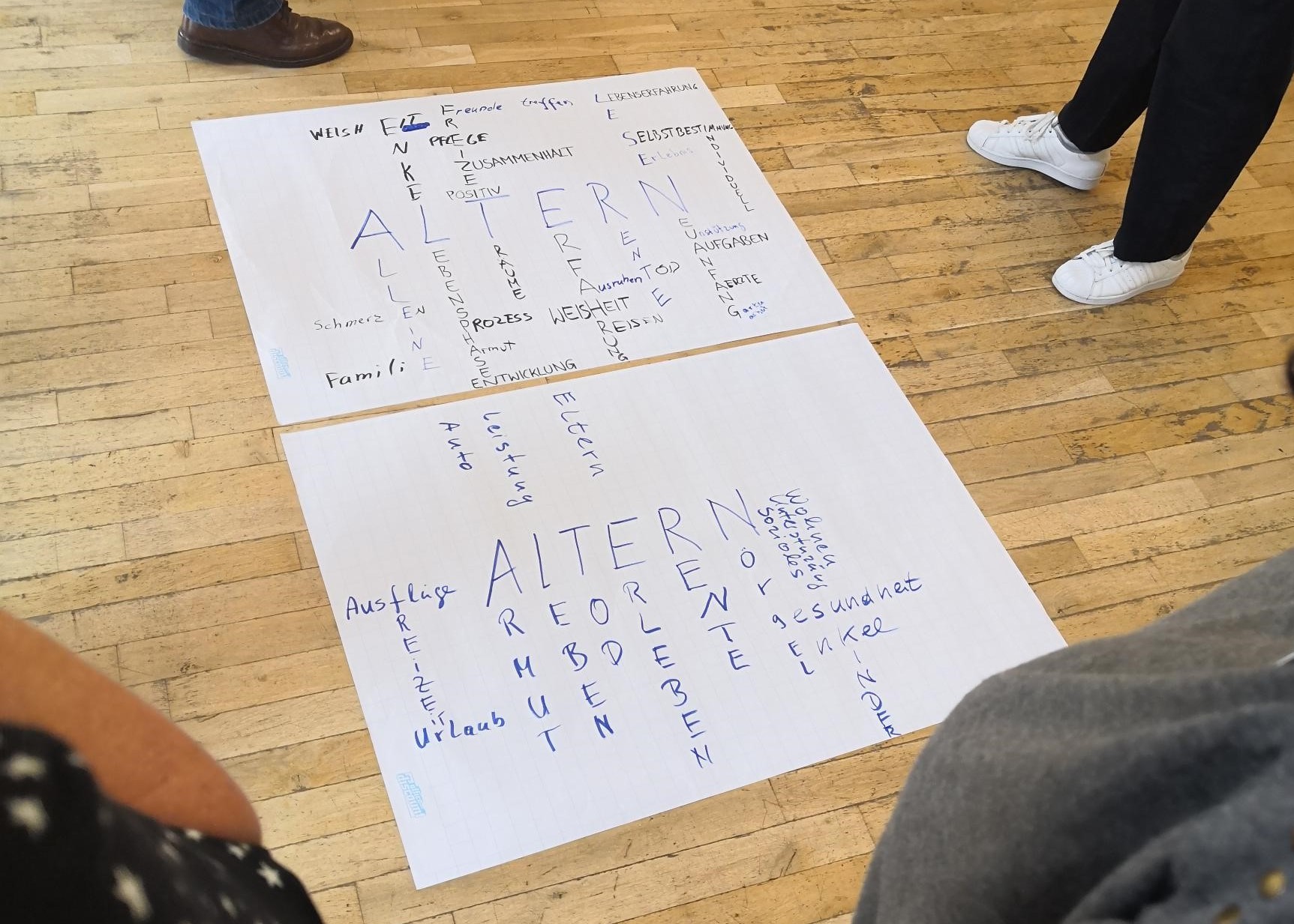Arbeitsblatt zum Thema ALTERN Arbeitsblatt zum Thema ALTERN